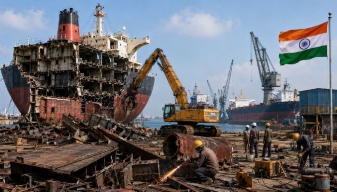 India Achieves Maritime India Vision 2030 Target Five Years Ahead by Becoming the World's Leading Ship Recycling Nation in 2025